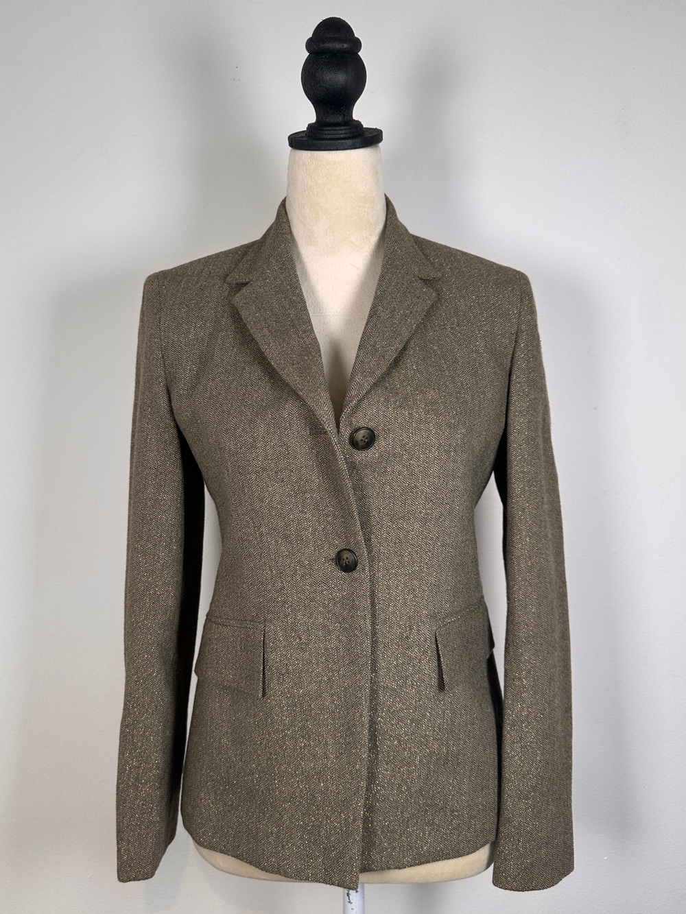 Vintage Jones New York Tweed Blazer | Made in Canada | Size 4P